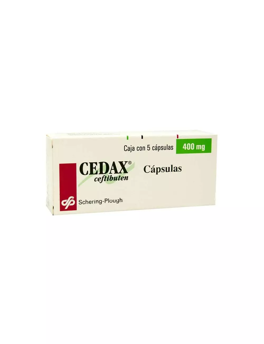 Cedax 400mg Caja Con 5 Cápsula -RX2