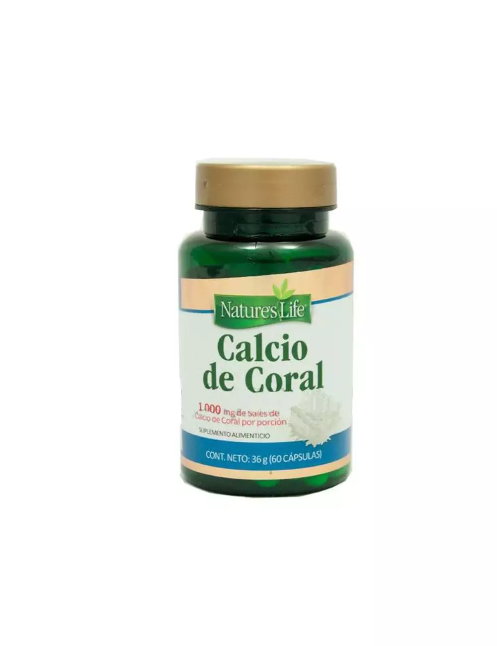 CALCIO DE CORAL 100 MG FRASCO CON 60 CÁPSULAS