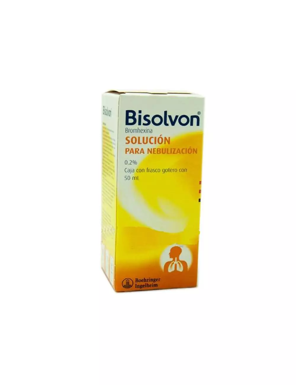 Bisolvon 0.2% Solución Caja Con Frasco Gotero Con 50 mL