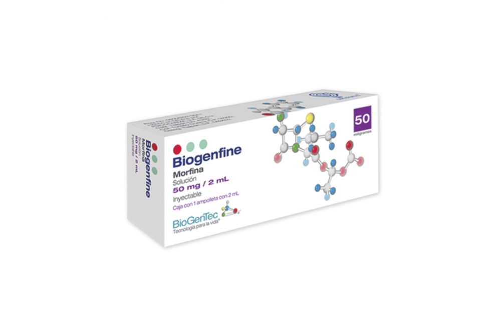 Biogenfine 50 mg solución inyectable |