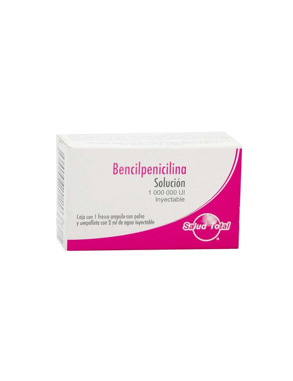 Bencilpenicilina 1 M.U.I Solución Inyectable Frasco Ámpula -RX2