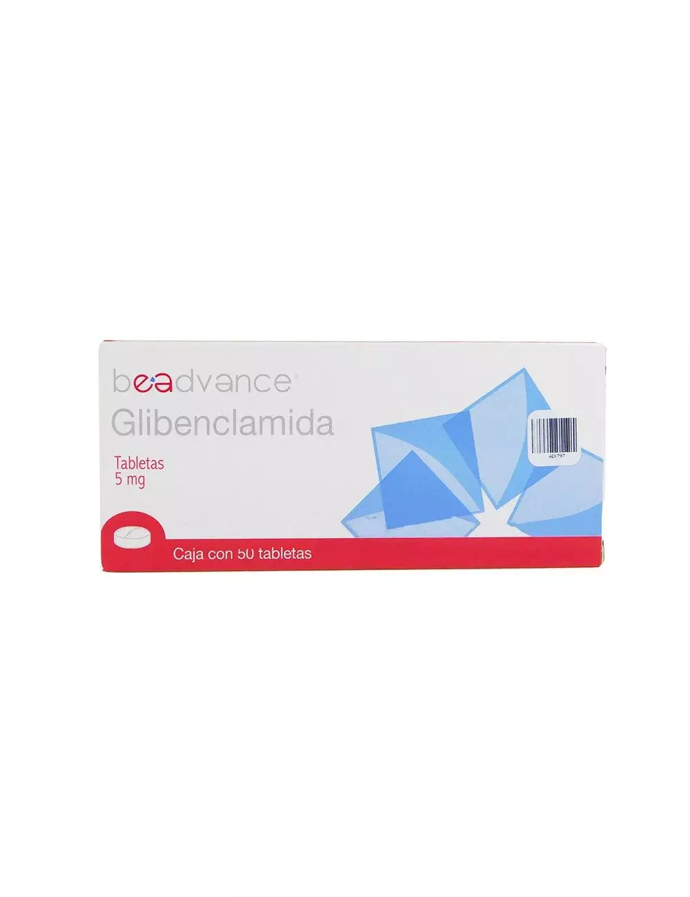 Beadvance Glibenclamida 5 mg Caja Con 50 Tabletas