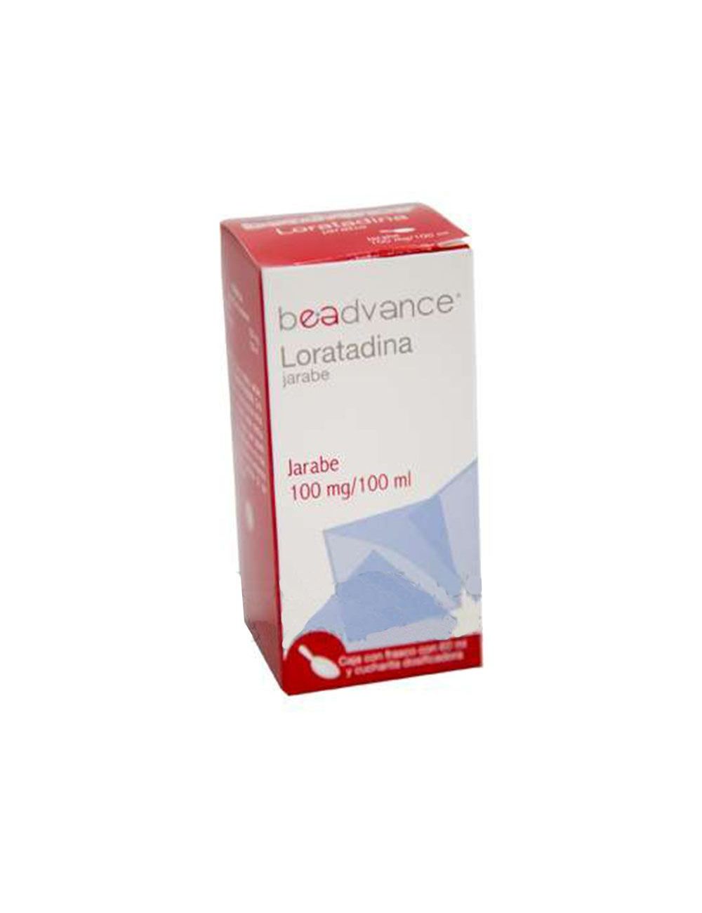 Be-Advance Loratadina Jarabe 100 mg/ 100 mL Frasco Con 60 mL