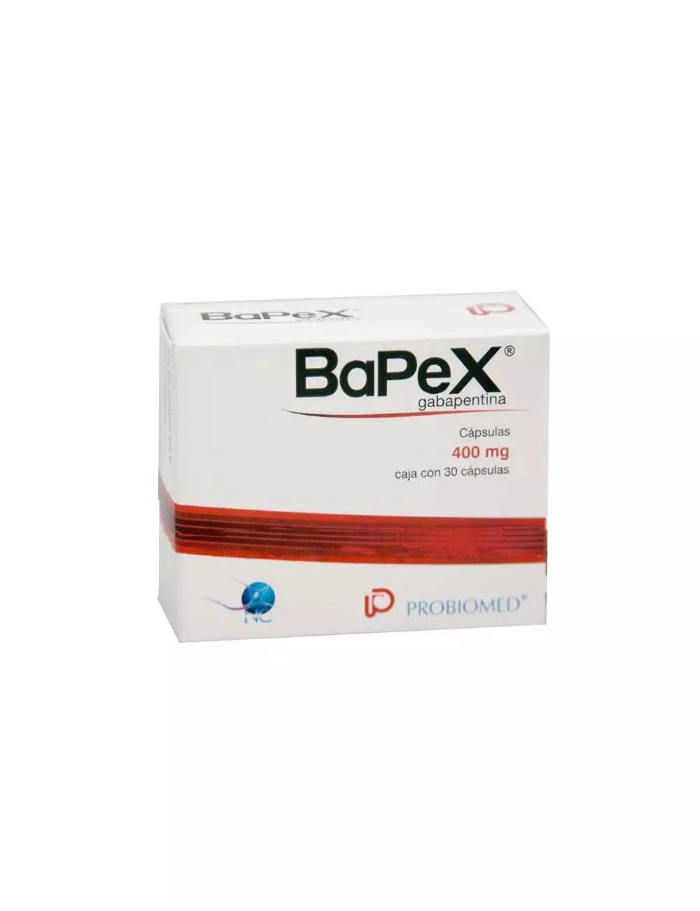 Bapex 400 mg Caja Con 30 Cápsulas