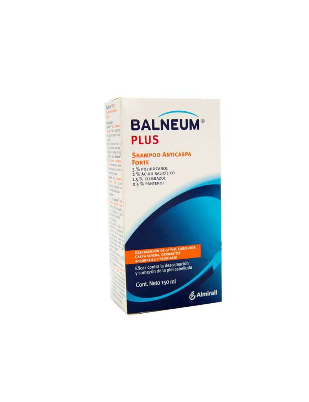 Balneum Plus Shampoo Anticaspa Caja Con Frasco Con 150 mL