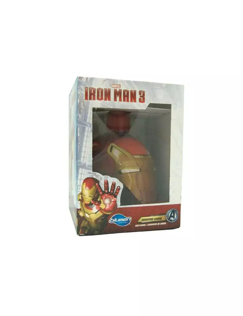 Shampoo Iron Man Frasco Con 500 mL – Aseo Niños