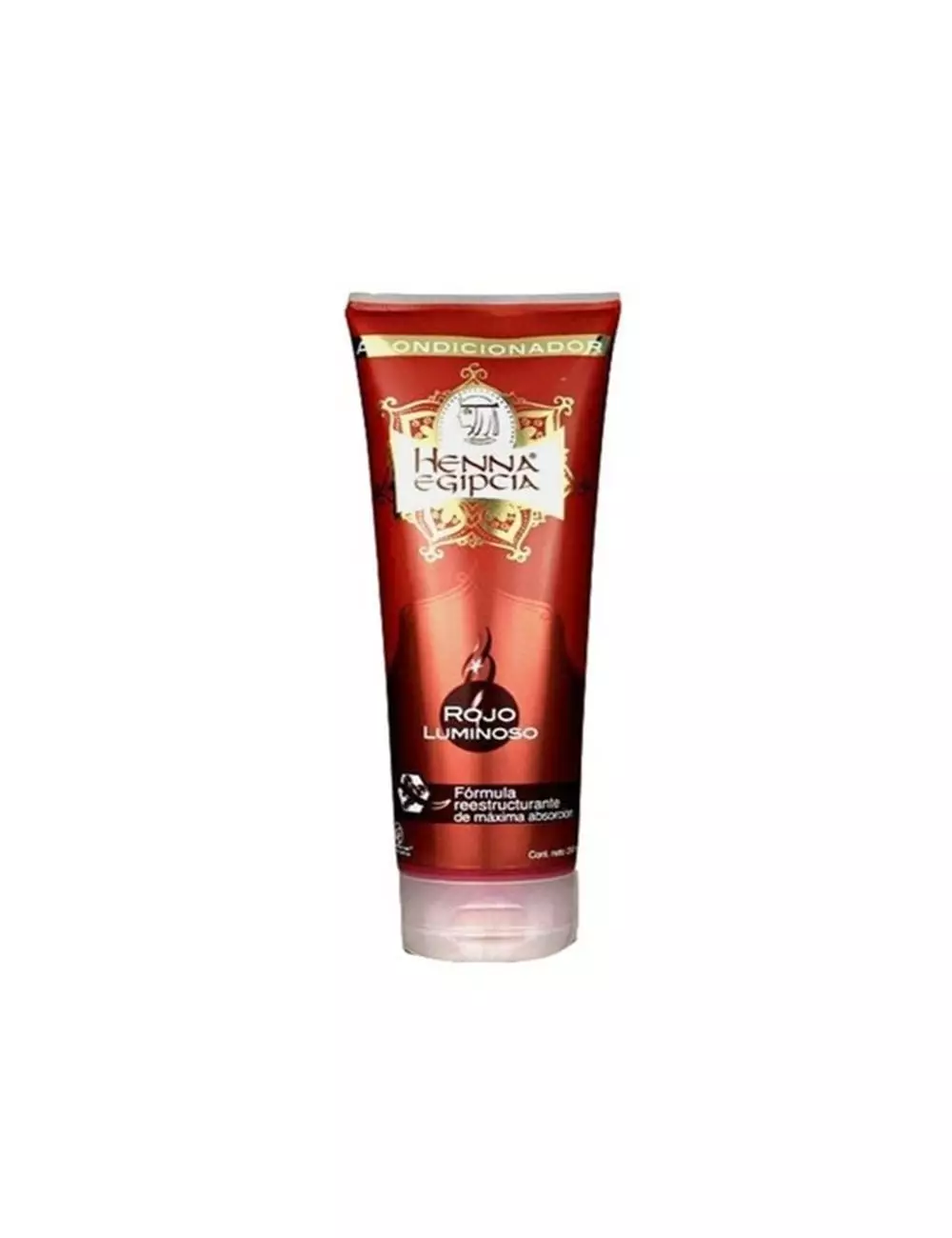 SHAMPOO HENNA EGIPCIA ROJA LUMINOSO FRASCO CON 250 ML – CABELLO.