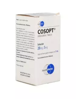 Cosopt® 20mg/5mg - 5ml (Dorzolamida/Timolol) - Mundipharma