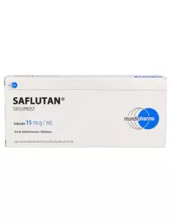 Saflutan Oftálmica 15 Mcg/1 mL 30 Ampolletas Con 0.3 mL - RX3