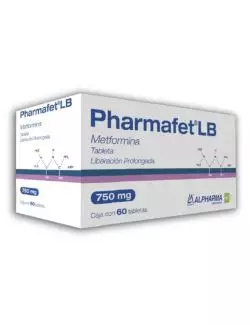 Pharmafet Lb 750 mg Caja Con 60 Tabletas De Liberación Prolongada