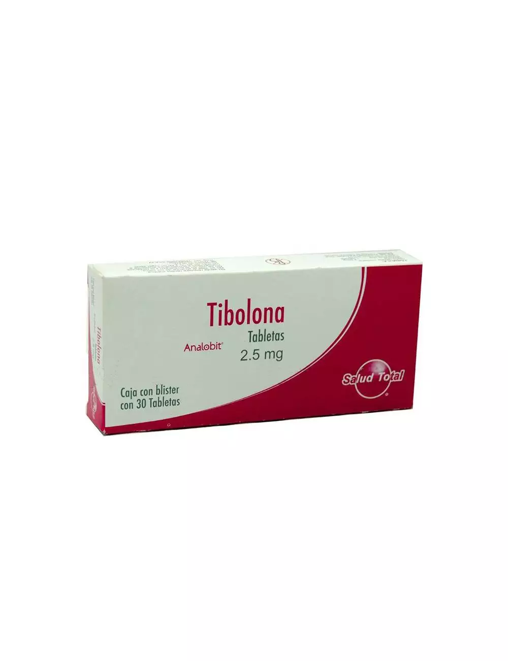 Tibolona 2.5mg Caja Con 30 Tabletas