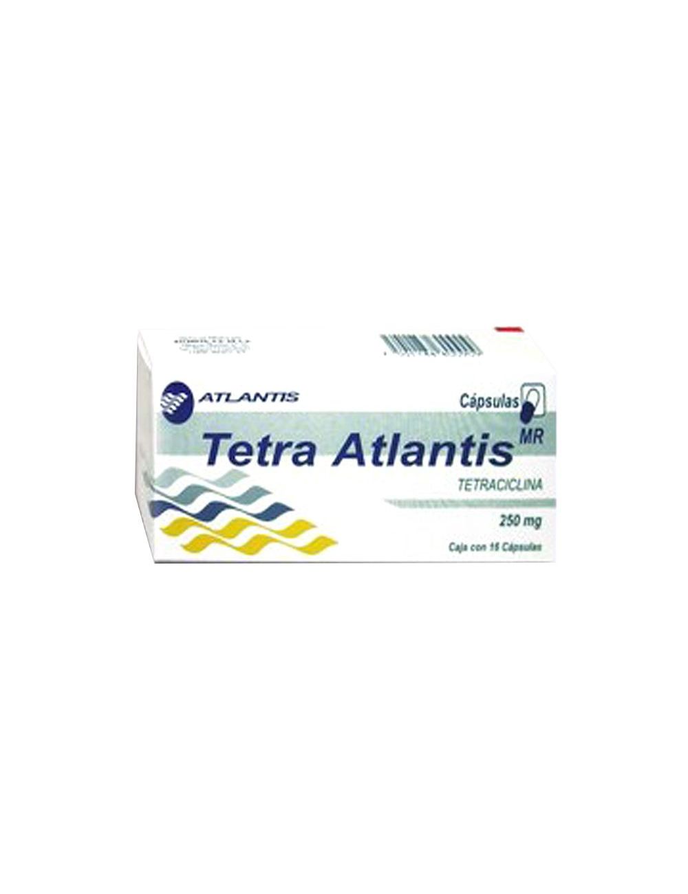 Tetra Atlantis 250 mg Con 16 Cápsulas -RX2