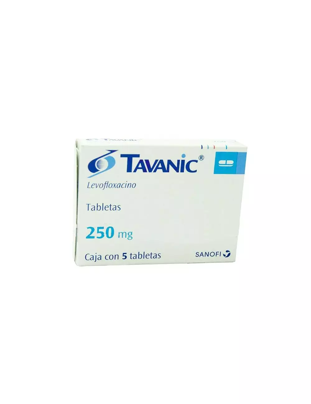 Tavanic 250 mg Caja Con  5 Tabletas -RX2