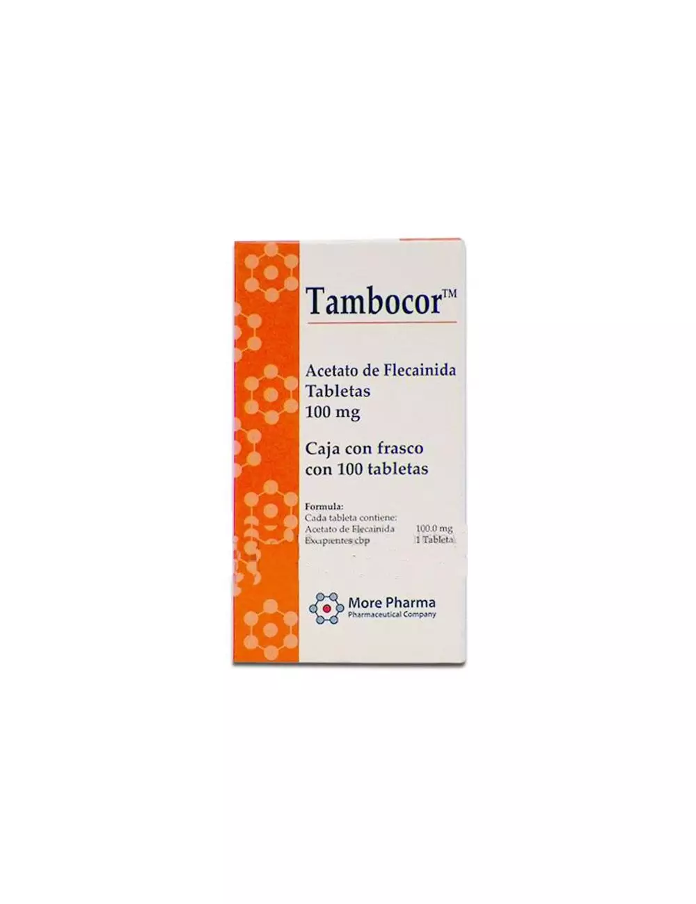 Tambocor 100 mg Caja con 100 Tabletas