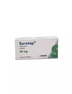 Surxtop 25 Mg Caja Con 25 Tabletas