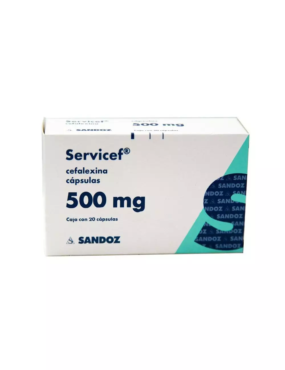 Servicef 500 mg Caja Con 20 Cápsulas - RX2