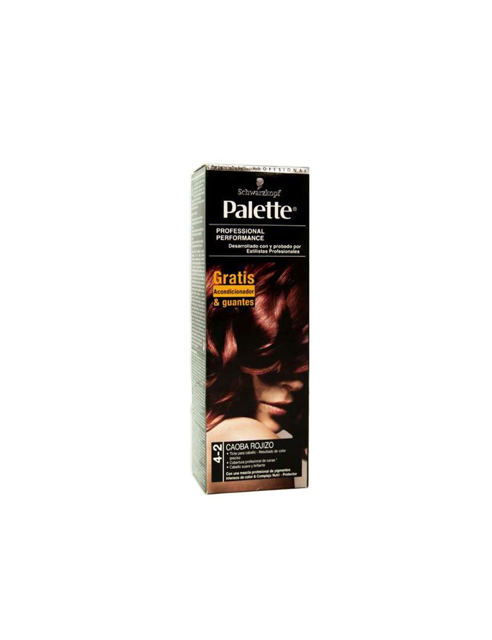 PALETTE TINTE PARA CABELLO - CAOBA ROJIZO