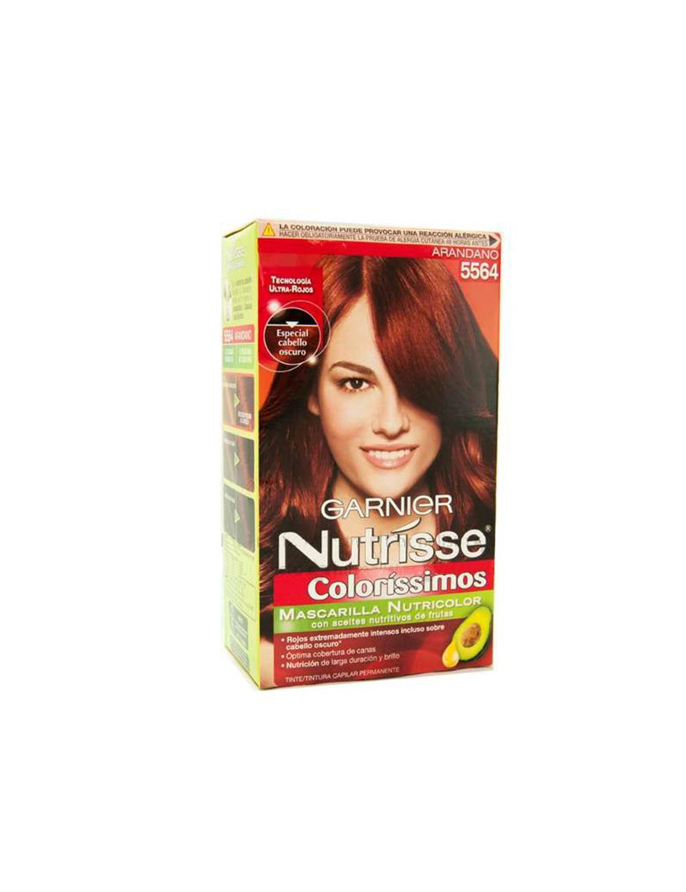NUTRISSE COLORÍSSIMOS -  TINTE CAPILAR PERMANENTE - COLOR ARÁNDANO