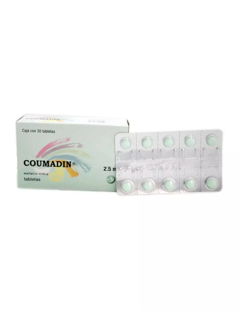 Coumadin 2.5mg Caja Con 30 Tabletas