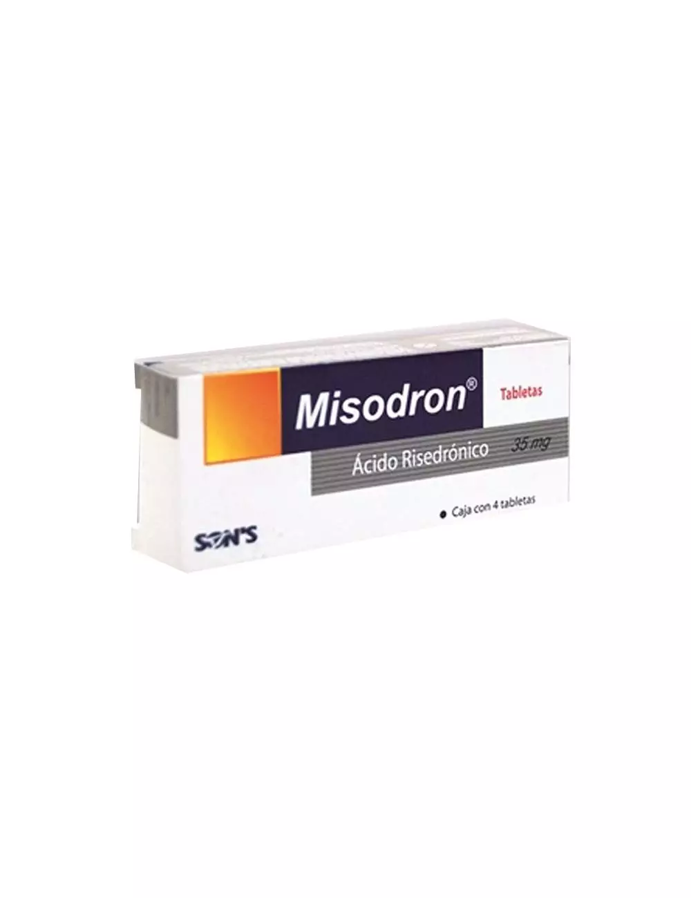 MISODRON 35 MG C/4 GRAG