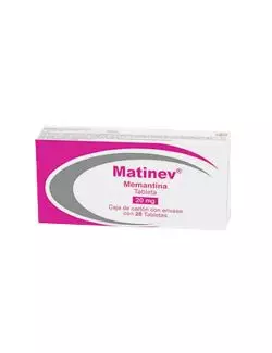 Matinev® 20 mg (Memantina) - 28 Tabletas - Synthon