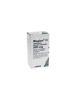Megion I.V 500 mg Frasco Ámpula - RX2