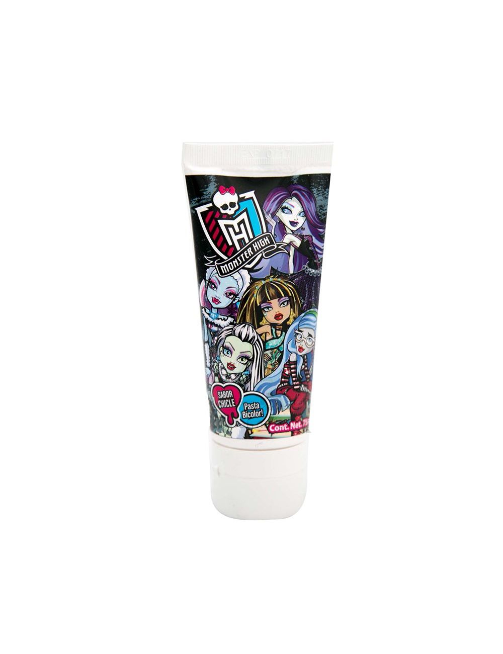 Crema Dental Infantil Monster-High Tubo Con 75 g Sabor A Chicle