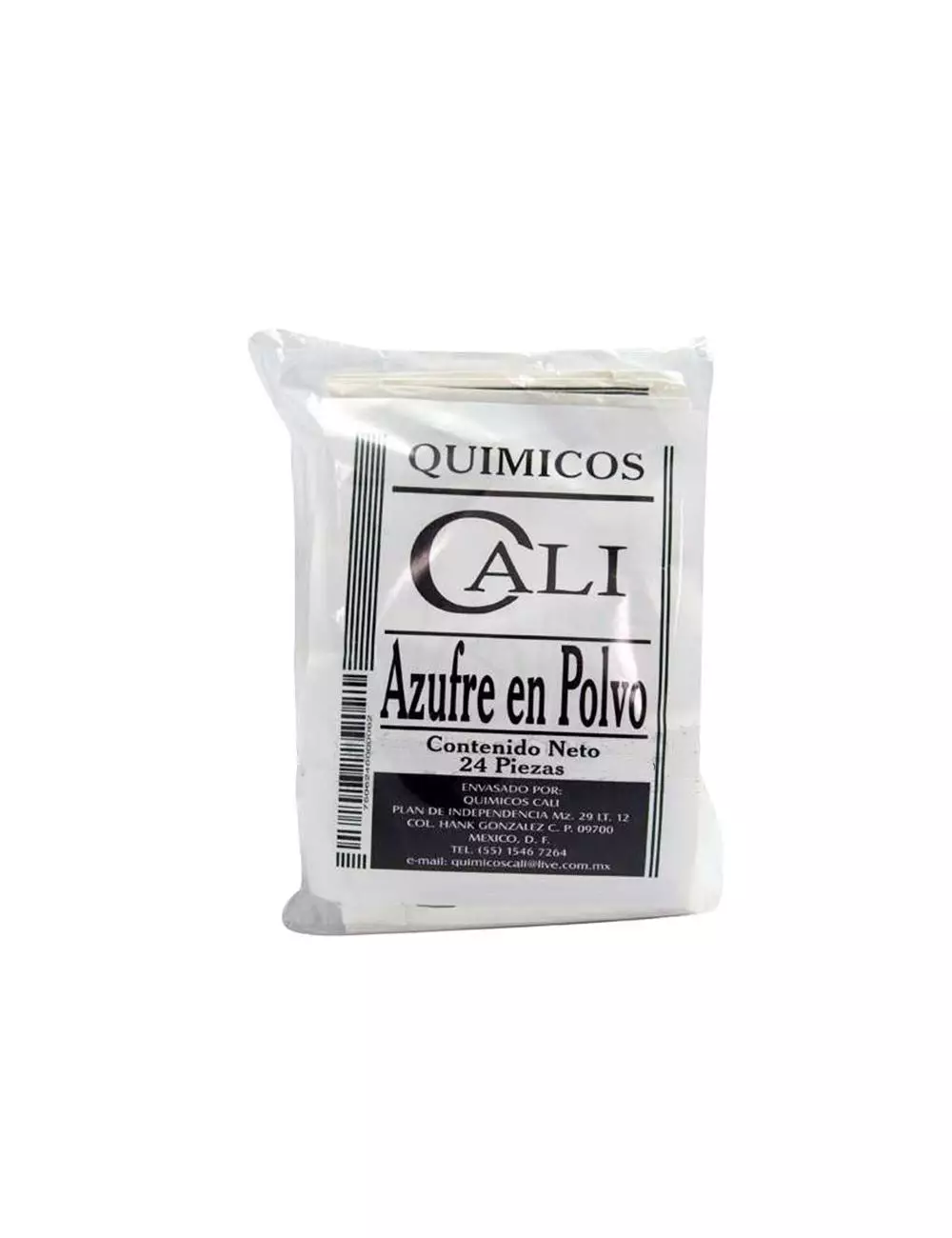 AZUFRE EN POLVO EMPAQUE CON 24 PIEZAS