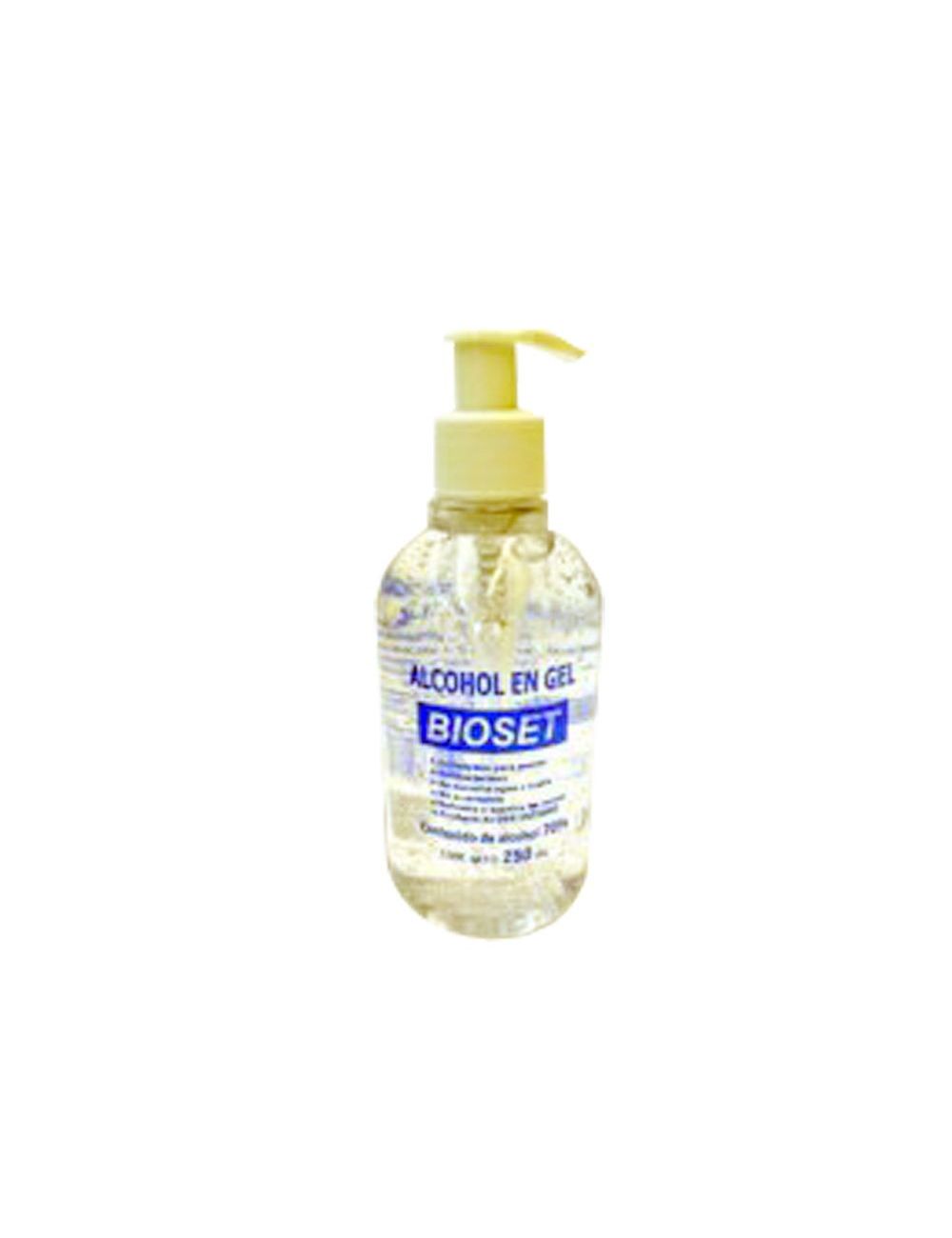 Alcohol En Gel Biosett Envase Con 250 g