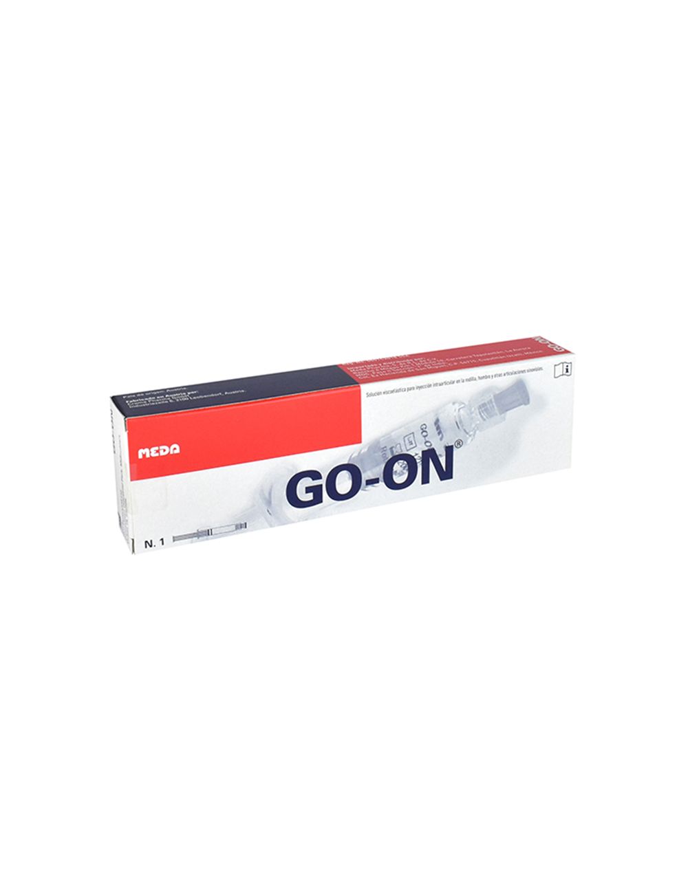 Go-On 25 mg Caja Con 1 Jeringa Prellenada Con 2.5 mL