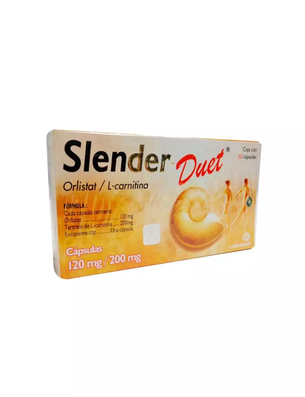 Slender Duet 120 mg/200 mg Caja Con 30 Cápsulas