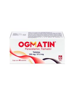Ogmatin 325n mg/37.5 mg Caja Con 40 Tabletas