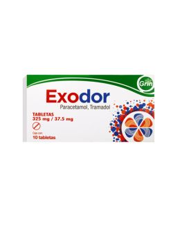 Exodor 325 mg/37.5 mg Caja Con 10 Tabletas