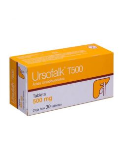 Ursofalk T500 500 mg Caja Con 30 Tabletas
