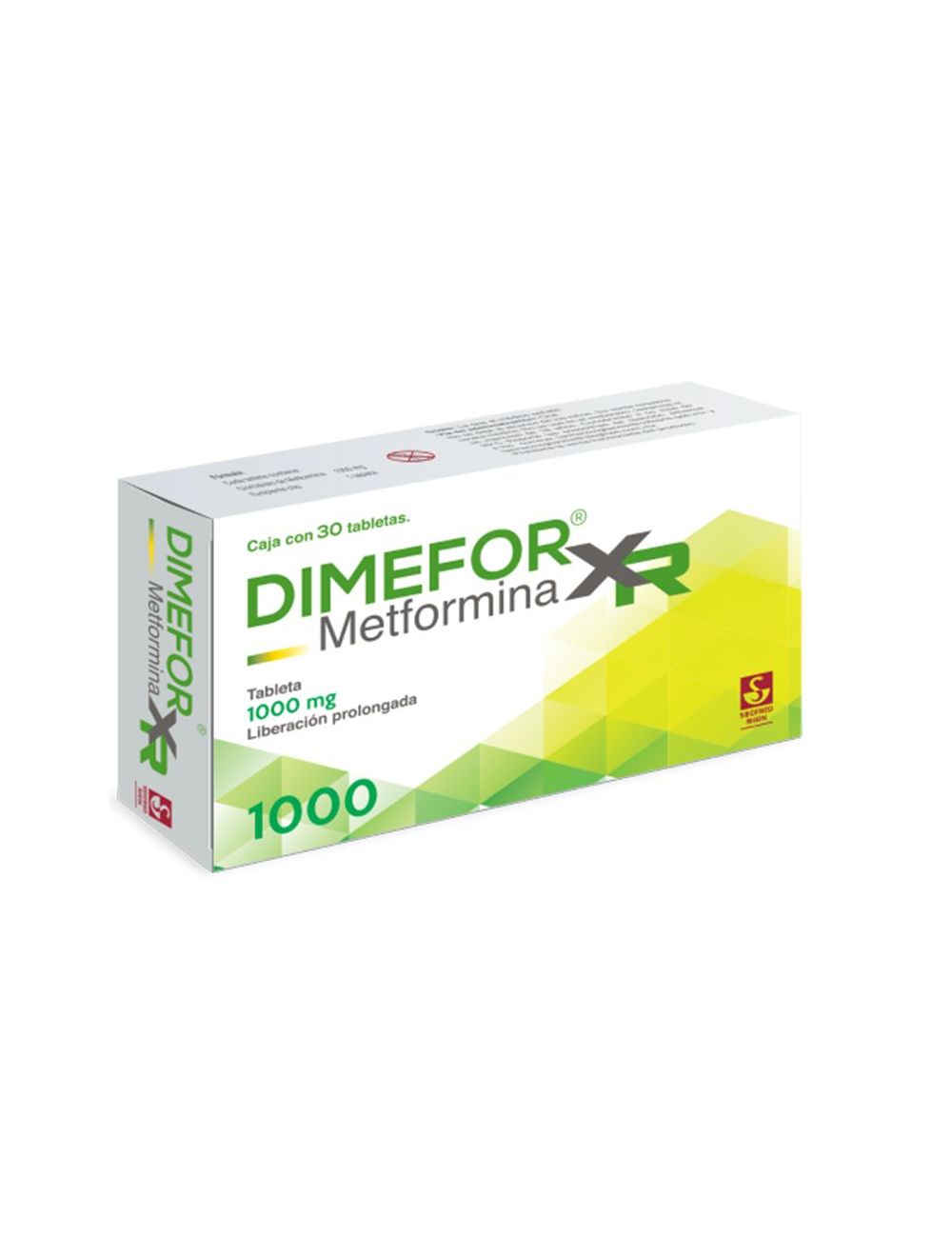 Dimefor Xr 1000 mg Caja Con 30 Tabletas