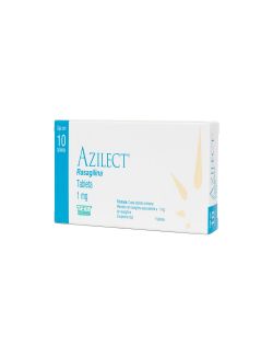 Azilect 1 mg Caja Con 10 Tabletas