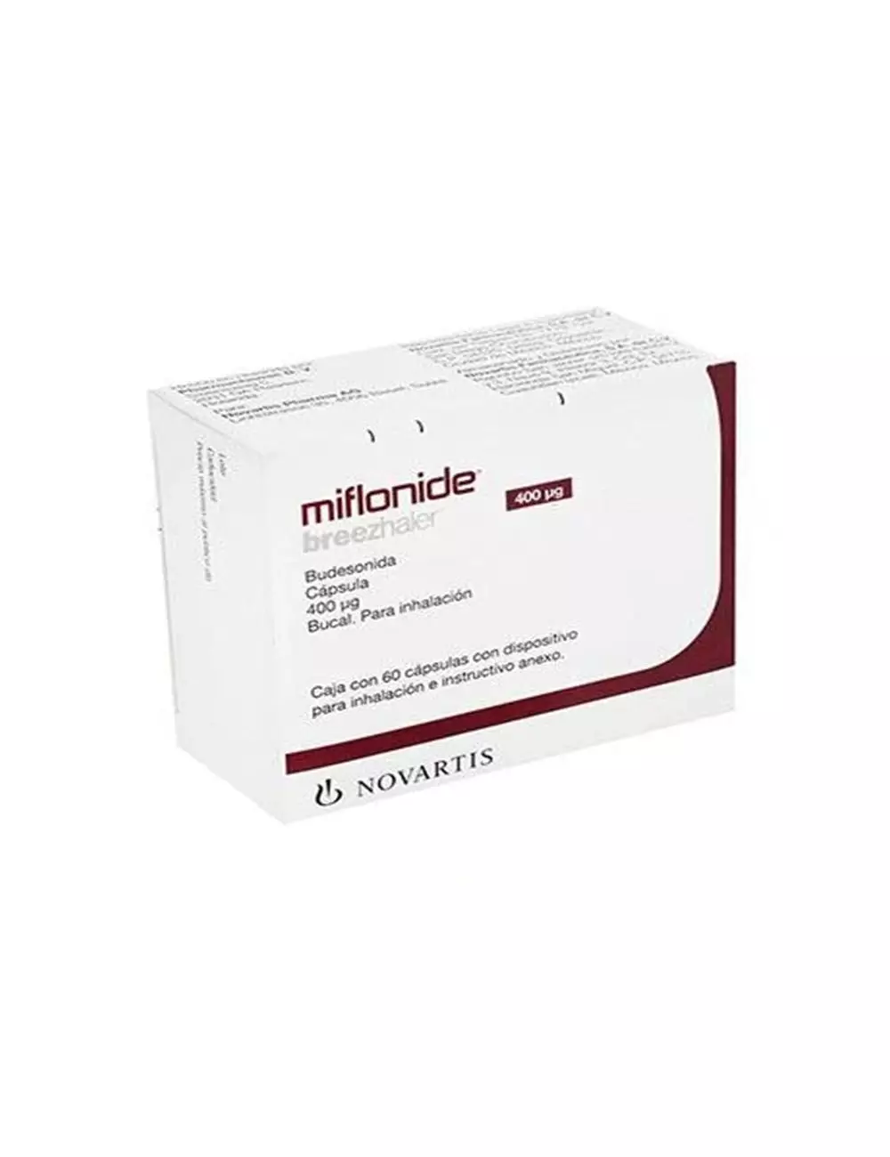 Miflonide 400 Mcg Caja Con 60 Cápsulas