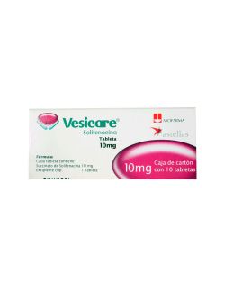 Vesicare 10 mg Caja Con 10 Tabletas