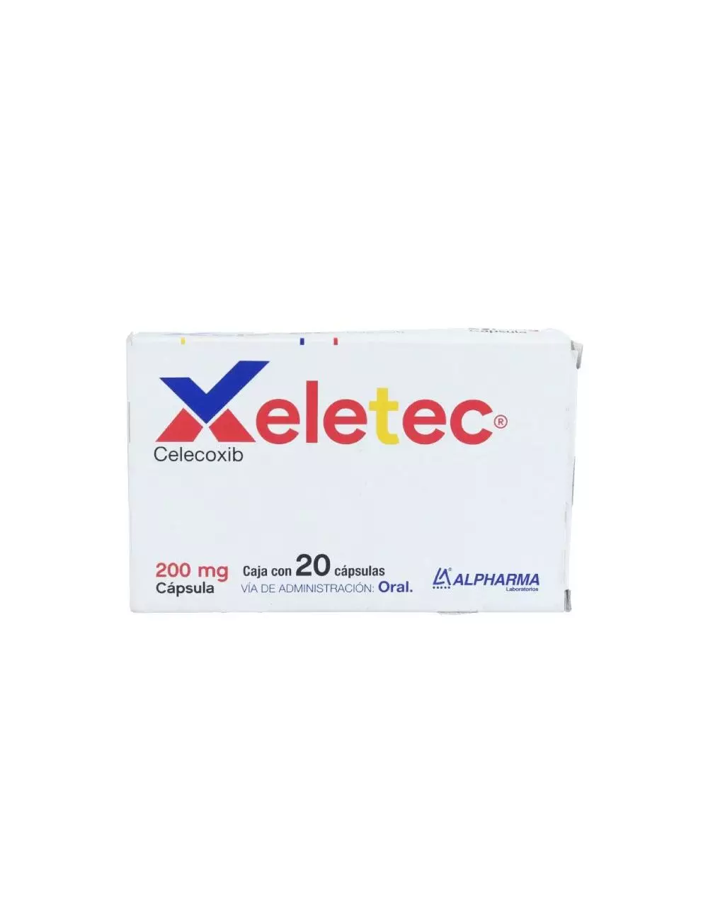 Xeletec 200 mg Caja Con 20 Cápsulas