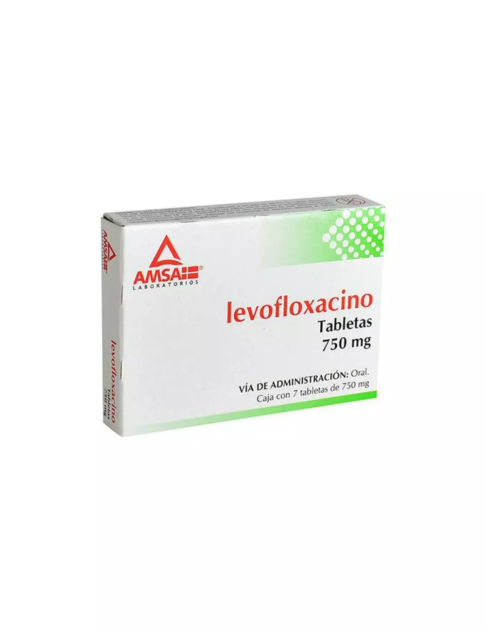 Levofloxacino 750Mg Tab 7 Lgen RX2