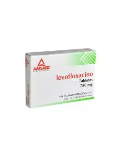 Levofloxacino 750Mg Tab 7 Lgen RX2