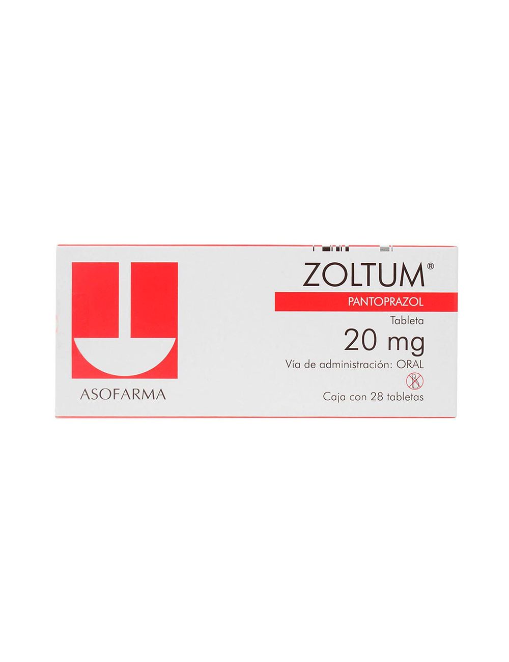 Zoltum 20 mg Caja Con 28 Tabletas