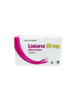 Lixiana® 30 mg 28 Tabletas | Edoxabán | Menarini