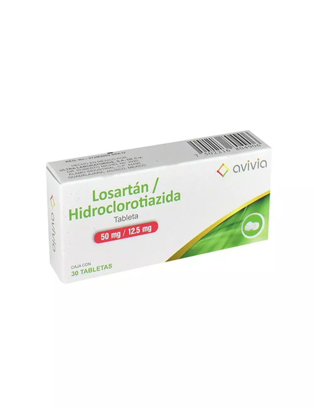 Losart/Hidro50/12.5Mg Tabc30