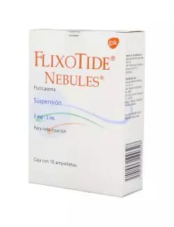 Flixotide® Nebules® 2mg/2ml (Fluticasona) - 10 Ampolletas - GlaxoSmithKline