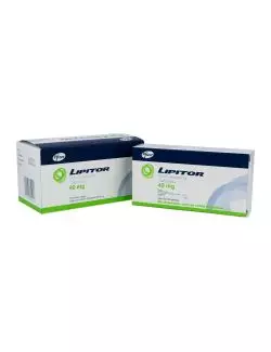 LIPITOR® 40 mg (Atorvastatina) - 60 Tabletas (2 Cajas) - Pfizer