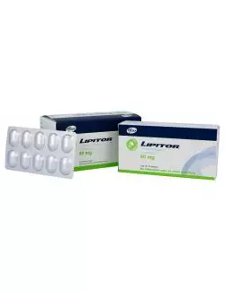 LIPITOR® 40 mg (Atorvastatina) - 60 Tabletas (2 Cajas) - Pfizer