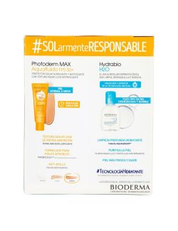 Kit Photoderm MAX Tono Dorado 40 mL + Hydrabio H2O 100 ml