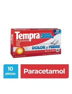 Tempra 500 mg 10 Tabletas