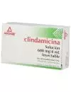 Clindamicina Solución Inyectable 600 Mg  4Ml Caja Con 1 Ampolleta - Rx2